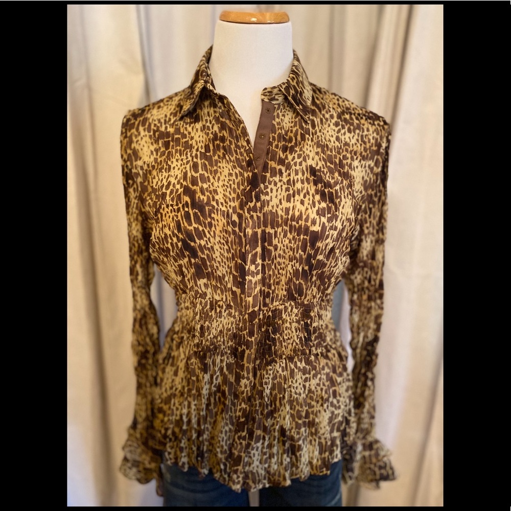 Lloyd Williams Leopard Blouse
